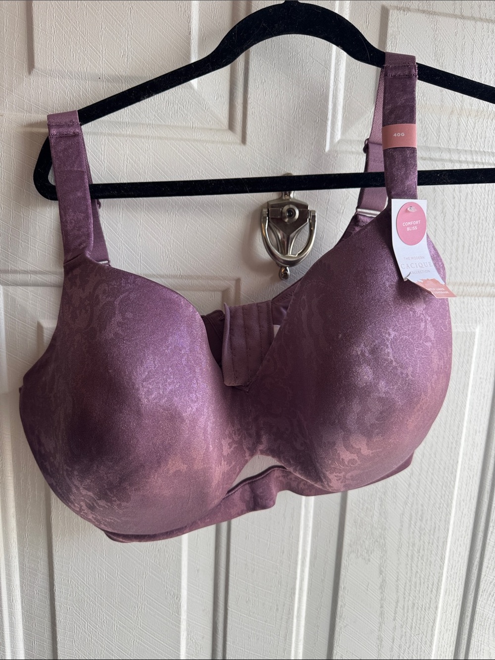 Cacique Dusty Mauve Full Coverage Molded Bra